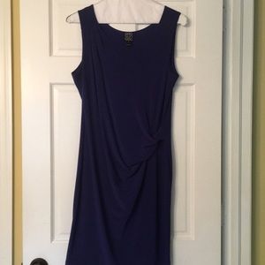 Beautiful royal blue knit dress